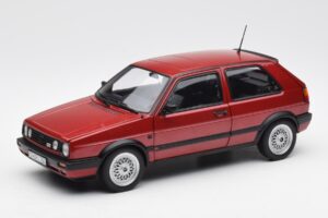 Volkswagen Golf Mk2 GTI Rood Metallic Norev 1:18 188555 Metaal