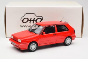 Volkswagen Golf Rallye G60 Mk2 Rood Otto 1:18 OT541 Hars — afbeelding 6 van 6