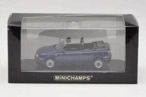 Volkswagen Golf Mk3 Cabriolet Maritime Blauw Minichamps 1:43 400055530 Metaal — afbeelding 4 van 4