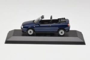 Volkswagen Golf Mk3 Cabriolet Maritime Blauw Minichamps 1:43 400055530 Metaal