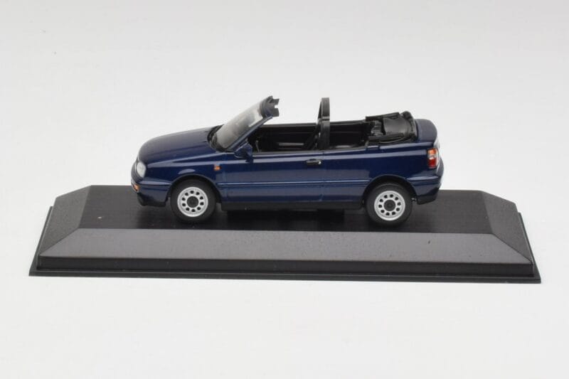 Volkswagen Golf Mk3 Cabriolet Maritime Blauw Minichamps 1:43 400055530 Metaal