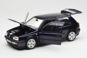 Volkswagen Golf Mk3 VR6 Blauw Metallic Norev 1:18 188462 Metaal — afbeelding 2 van 8