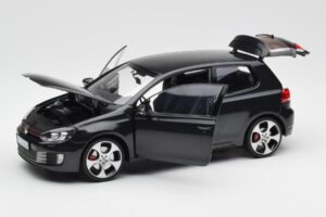 Volkswagen Golf Mk6 GTI Grijs Metallic Norev 1:18 188503 Metaal — afbeelding 2 van 7