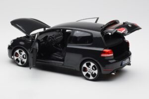Volkswagen Golf Mk6 GTI Grijs Metallic Norev 1:18 188503 Metaal — afbeelding 5 van 7