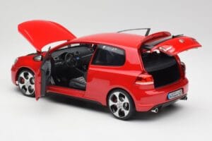 Volkswagen Golf Mk6 GTI Tornado Rood Norev 1:18 5K3099302Y3D Metaal — afbeelding 5 van 8