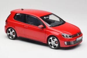 Volkswagen Golf Mk6 GTI Tornado Rood Norev 1:18 5K3099302Y3D Metaal — afbeelding 6 van 8