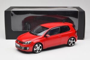 Volkswagen Golf Mk6 GTI Tornado Rood Norev 1:18 5K3099302Y3D Metaal — afbeelding 8 van 8