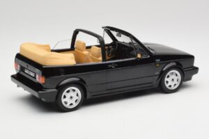 Volkswagen Golf Mk1 Cabriolet Zwart Norev 1:18 188568 Metaal — afbeelding 2 van 6
