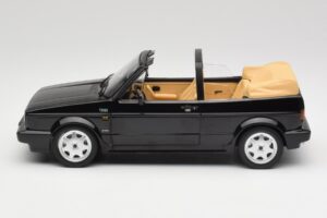 Volkswagen Golf Mk1 Cabriolet Zwart Norev 1:18 188568 Metaal — afbeelding 3 van 6