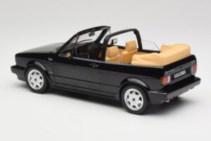Volkswagen Golf Mk1 Cabriolet Zwart Norev 1:18 188568 Metaal — afbeelding 5 van 6