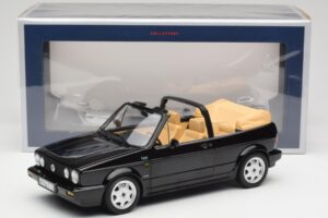 Volkswagen Golf Mk1 Cabriolet Zwart Norev 1:18 188568 Metaal — afbeelding 6 van 6