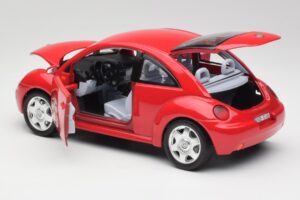 Volkswagen New Beetle Rood Bburago 1:18 3342 Metaal — afbeelding 5 van 8