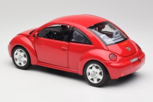 Volkswagen New Beetle Rood Bburago 1:18 3342 Metaal — afbeelding 7 van 8