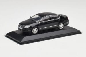Volkswagen Passat B6 Sedan Shadow Blauw Metallic Minichamps 1:43 PASSAT001 Metaal — afbeelding 2 van 3
