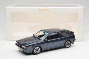 Volkswagen Scirocco Mk2 Scala Helios Blauw Metallic Norev 1:18 188632 Metaal — afbeelding 6 van 6
