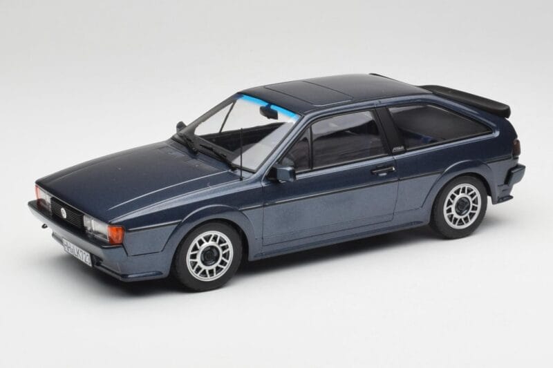 Volkswagen Scirocco Mk2 Scala Helios Blauw Metallic Norev 1:18 188632 Metaal