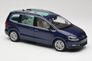 Volkswagen Sharan 7N Shadow Blauw Metallic Minichamps 1:18 110051100 Metaal — afbeelding 6 van 8