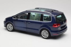 Volkswagen Sharan 7N Shadow Blauw Metallic Minichamps 1:18 110051100 Metaal — afbeelding 7 van 8