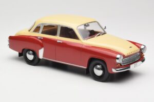 Wartburg 311 Dark Red Beige MCG 1:18 MCG18299 Metaal — afbeelding 4 van 6