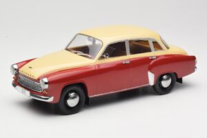 Wartburg 311 Dark Red Beige MCG 1:18 MCG18299 Metaal