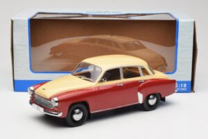 Wartburg 311 Dark Red Beige MCG 1:18 MCG18299 Metaal — afbeelding 6 van 6
