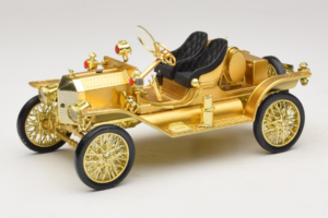 Wecker Lighter Goud 1PC 1:24 WECKER01 Metaal