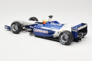 Williams FW23 BMW #5 R. Schumacher Practice San Marino GP 2001 Minichamps 1:18 80430146710 Metaal — afbeelding 5 van 6