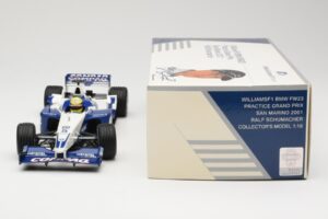 Williams FW23 BMW #5 R. Schumacher Practice San Marino GP 2001 Minichamps 1:18 80430146710 Metaal — afbeelding 6 van 6