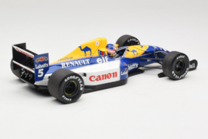 Williams FW14B Renault #5 N. Mansell Canon Williams Team F1 World Champion 1992 Minichamps 1:18 186920005 Metaal — afbeelding 3 van 9