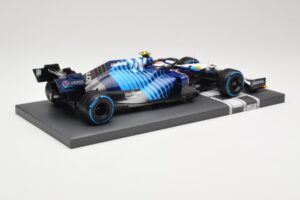Williams Racing Mercedes FW43B #6 N. Latifi Belgian GP 2021 Minichamps 1:18 117211306 Metaal — afbeelding 3 van 6