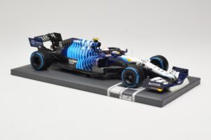 Williams Racing Mercedes FW43B #6 N. Latifi Belgian GP 2021 Minichamps 1:18 117211306 Metaal — afbeelding 4 van 6