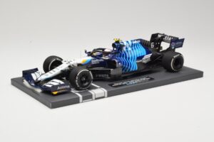 Williams Racing Mercedes FW43B #6 N. Latifi Saudi Arabian GP 2021 Minichamps 1:18 117212206 Metaal — afbeelding 2 van 6