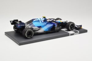 Williams Racing Mercedes FW43B #6 N. Latifi Saudi Arabian GP 2021 Minichamps 1:18 117212206 Metaal — afbeelding 3 van 6