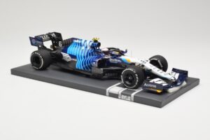 Williams Racing Mercedes FW43B #6 N. Latifi Saudi Arabian GP 2021 Minichamps 1:18 117212206 Metaal — afbeelding 4 van 6
