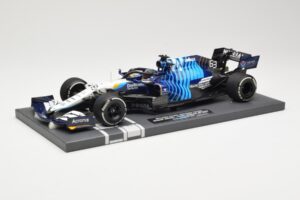 Williams Racing Mercedes FW43B #63 G. Russell Saudi Arabian GP 2021 Minichamps 1:18 117212263 Metaal — afbeelding 2 van 6