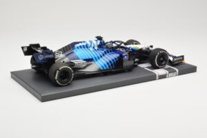 Williams Racing Mercedes FW43B #63 G. Russell Saudi Arabian GP 2021 Minichamps 1:18 117212263 Metaal — afbeelding 3 van 6
