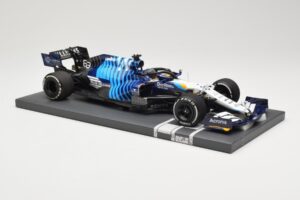 Williams Racing Mercedes FW43B #63 G. Russell Saudi Arabian GP 2021 Minichamps 1:18 117212263 Metaal — afbeelding 4 van 6
