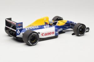 Williams Renault FW14B #6 R. Patrese 1992 Minichamps 1:18 110920006 Metaal — afbeelding 3 van 8