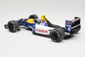 Williams Renault FW14B #6 R. Patrese 1992 Minichamps 1:18 110920006 Metaal — afbeelding 5 van 8