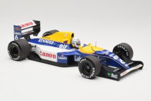 Williams Renault FW14B #6 R. Patrese 1992 Minichamps 1:18 110920006 Metaal — afbeelding 6 van 8