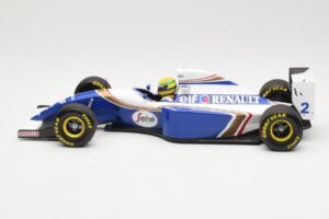 Williams FW16 Renault #2 A. Senna San Marino GP 1994 Minichamps 1:18 540941832 Metaal — afbeelding 4 van 7