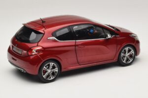 Peugeot 208 GTI Rubis Red Norev 1:18 184700 Metaal — afbeelding 3 van 8