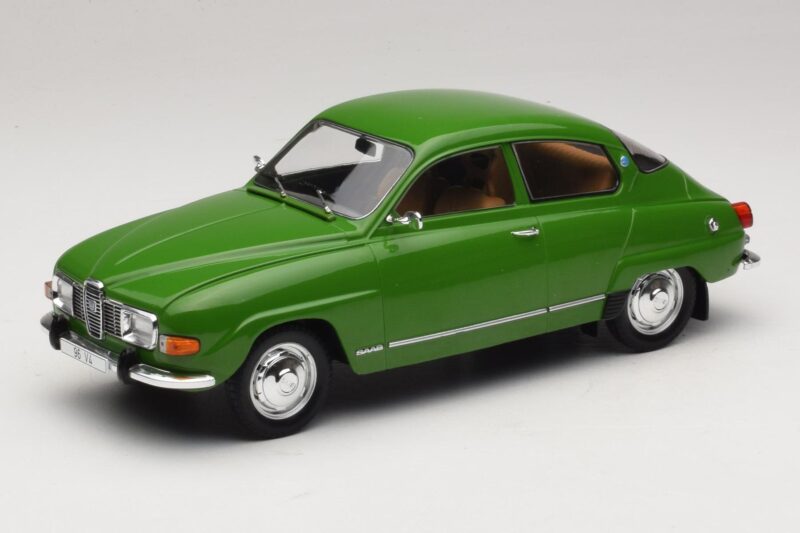 Saab 96 V4 Groen MCG 1:18 MCG18655 Metaal