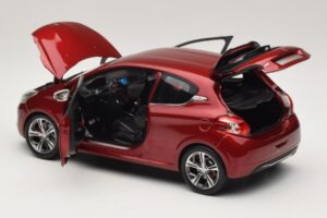 Peugeot 208 GTI Rubis Red Norev 1:18 184700 Metaal — afbeelding 5 van 8