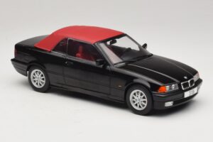 BMW 3 Series E36 Cabriolet Zwart MCG 1:18 MCG18318 Metaal — afbeelding 5 van 7