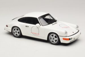 Porsche 911 964 Carrera Cup USA Edition Grand Prix White GT Spirit 1:18 GT995 Hars — afbeelding 4 van 6