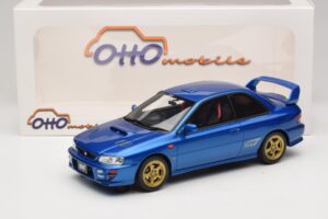 Subaru Impreza WRX STI GC8 Type R Version V Limited Sonic Blue Otto 1:18 OT1249 Hars — afbeelding 6 van 6
