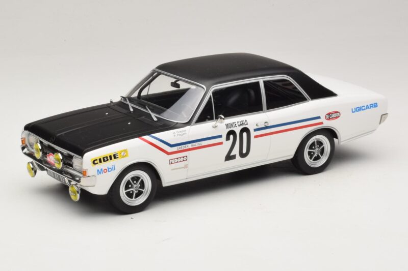 Opel Commodore A #20 H. Greder / P. Pagani Rally Monte Carlo 1971 MCG 1:18 MCG18561R Metaal