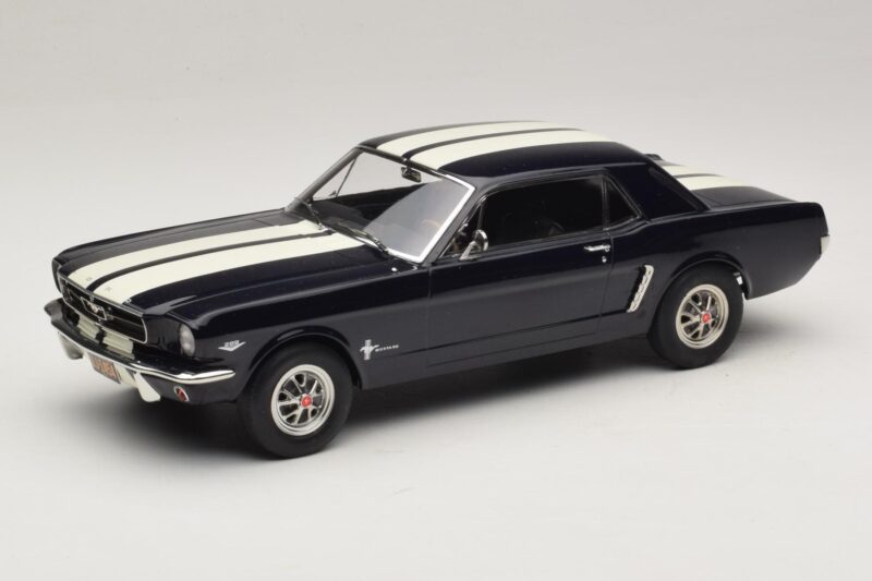 Ford Mustang Nightmist Blue Norev 1:18 182805 Metaal