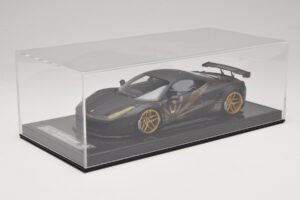 Ferrari 458 LB Works Matt Black BBA 1:18 REMC037 Hars — afbeelding 6 van 7